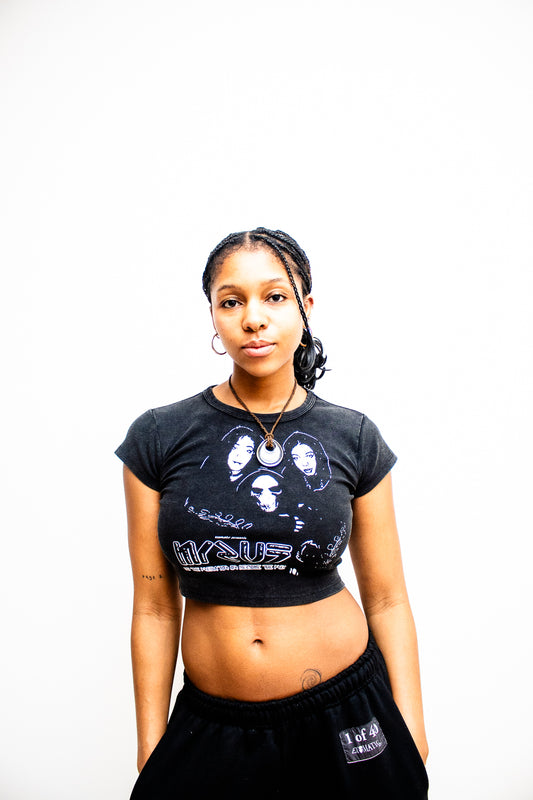 Myrus Poster Tee - Cropped